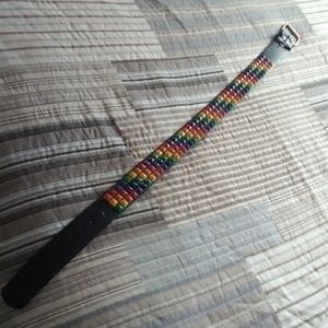 Hot topic rainbow 🌈 belt